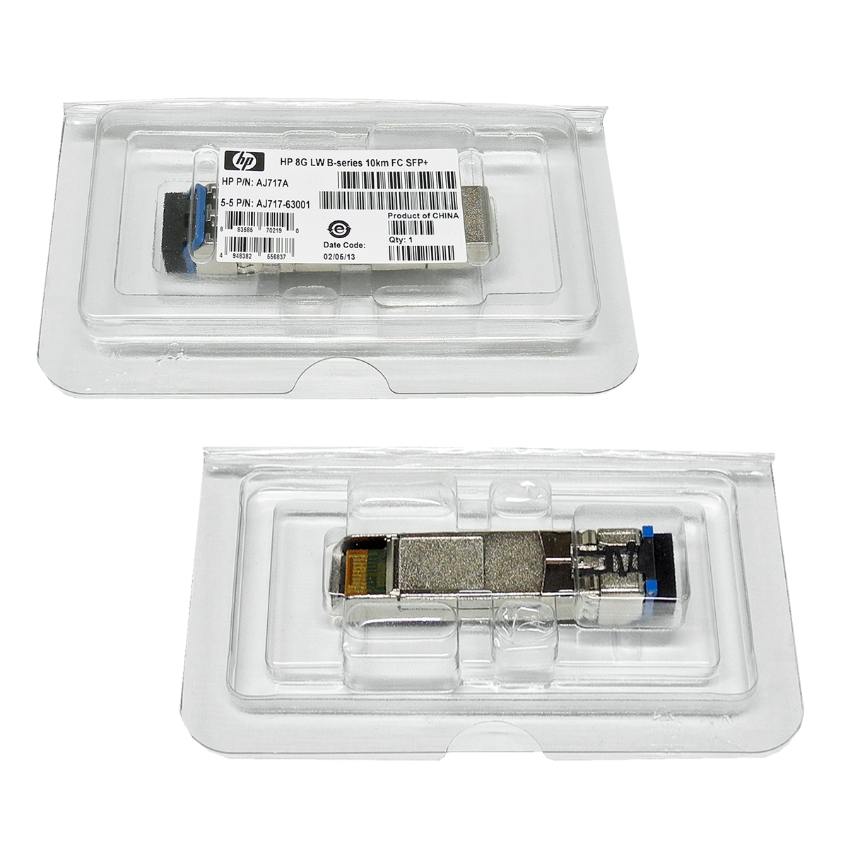 HP Original AJ717A FC SFP+ 8Gb/s LW B-Series 10 km Transceivers 504441-001 neu HP Original AJ717A FC SFP+ 8Gb/s LW B-Series 10 km Transceivers 504441-001 neu