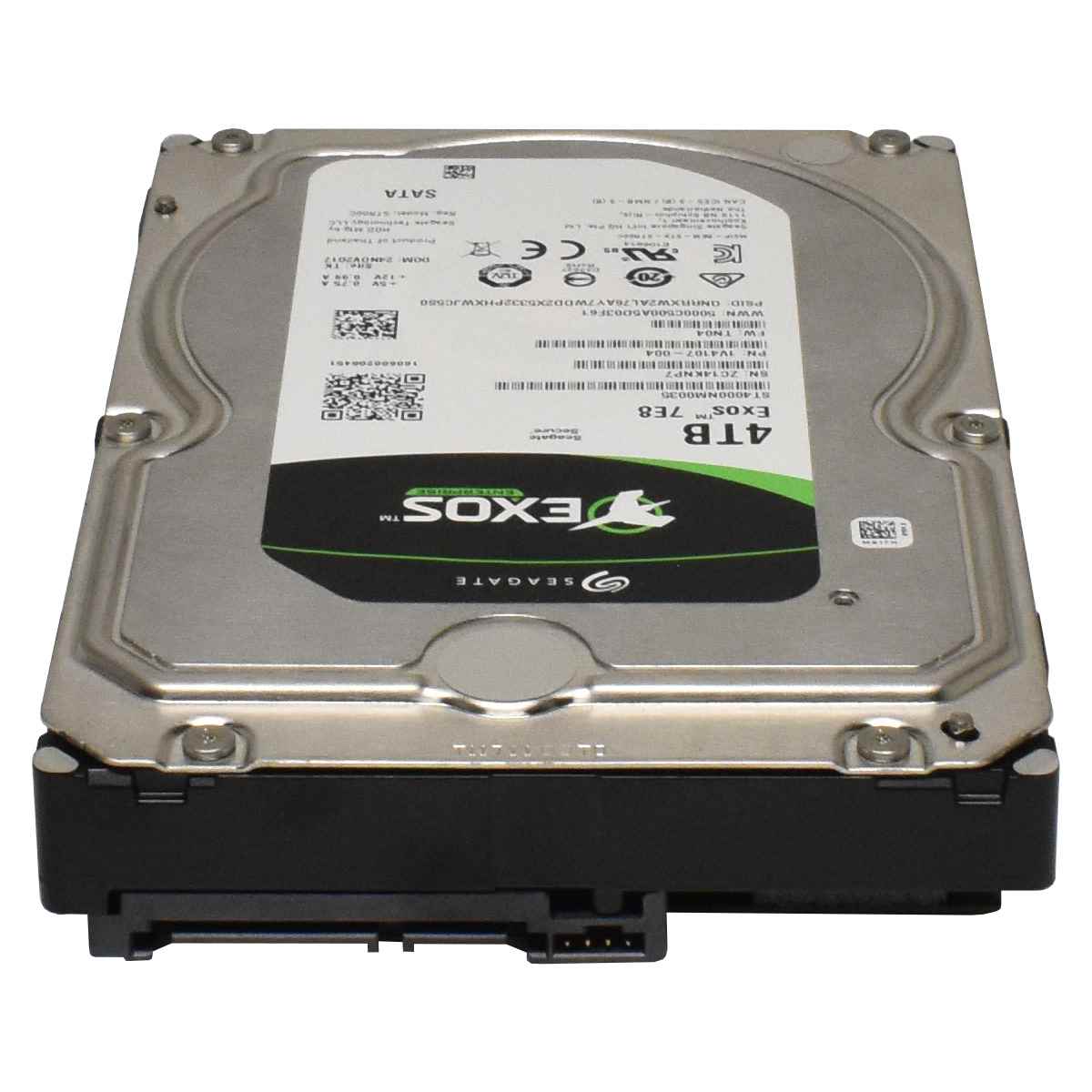 Seagate EXOS Enterprise 7E8 HDD Festplatte 4TB 3.5" 7,2K SATA 6G HDD ST4000NM0035 Seagate EXOS Enterprise 7E8 HDD Festplatte 4TB 3.5" 7,2K SATA 6G HDD ST4000NM0035