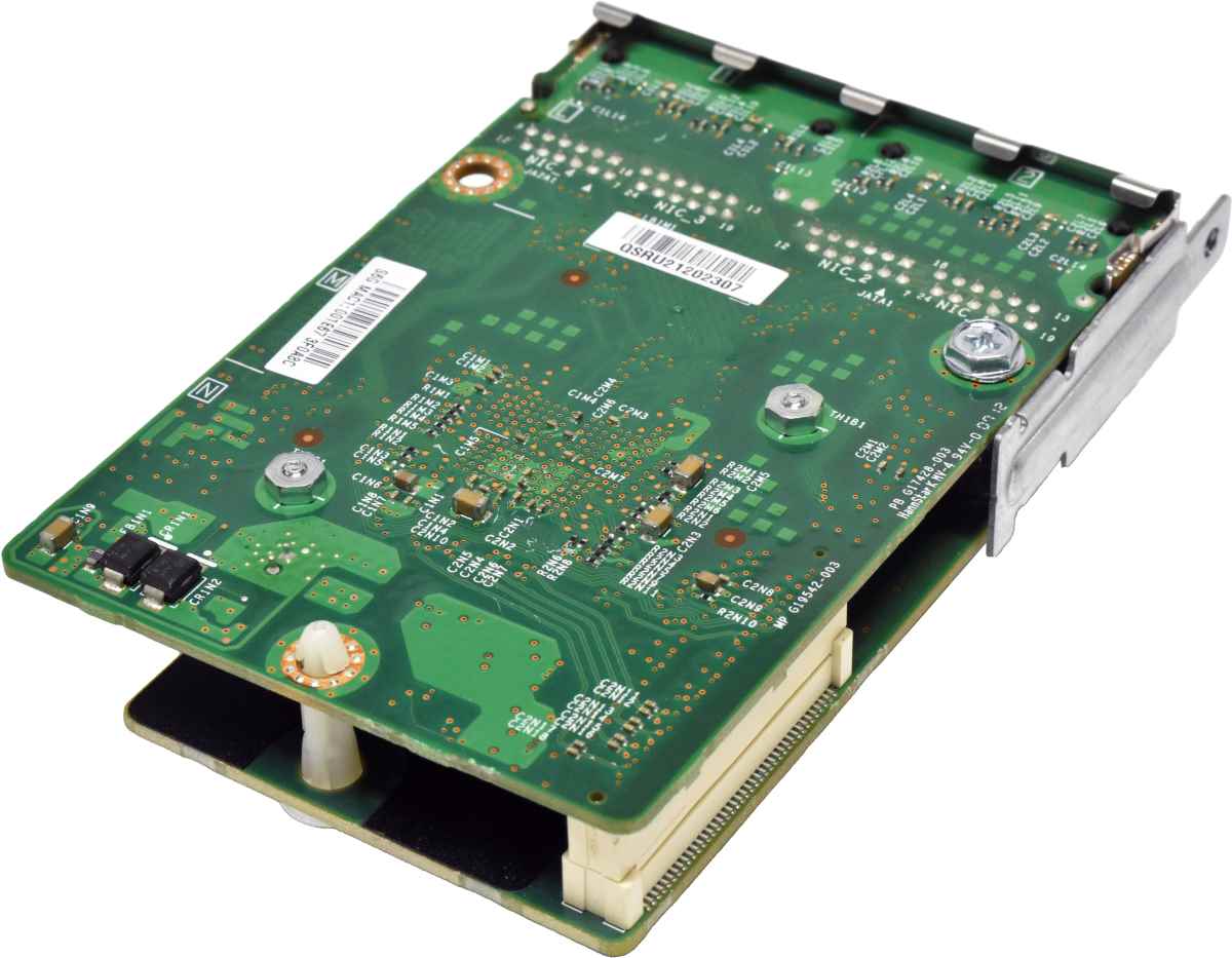 Intel G15234-350 Quad-Port RJ-45 GE NIC + Intel G16565-203 Carrier Card Single-Port RJ-45 GE