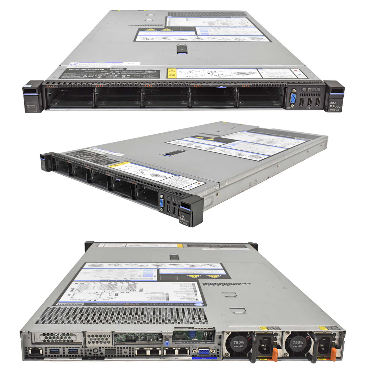 IBM-Lenovo-QRadar-xx05-G3-4412Q1E-2x-E5-2620v4-8C-001.jpg IBM Lenovo QRadar xx05 G3 4412Q1E 2x E5-2620v4 8C 2.1 GHz 64GB RAM M5210 10x SFF