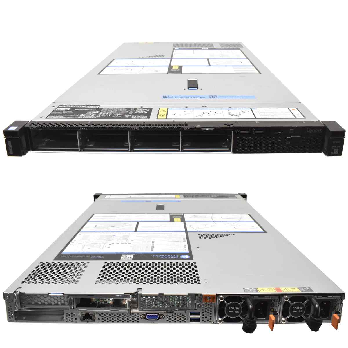 Lenovo ThinkServer SR630 no CPU no PC4 2x Heatsink RAID 930-8i 10x SFF 1U 19 Zoll Lenovo ThinkServer SR630 no CPU no PC4 2x Heatsink RAID 930-8i 10x SFF 1U 19 Zoll