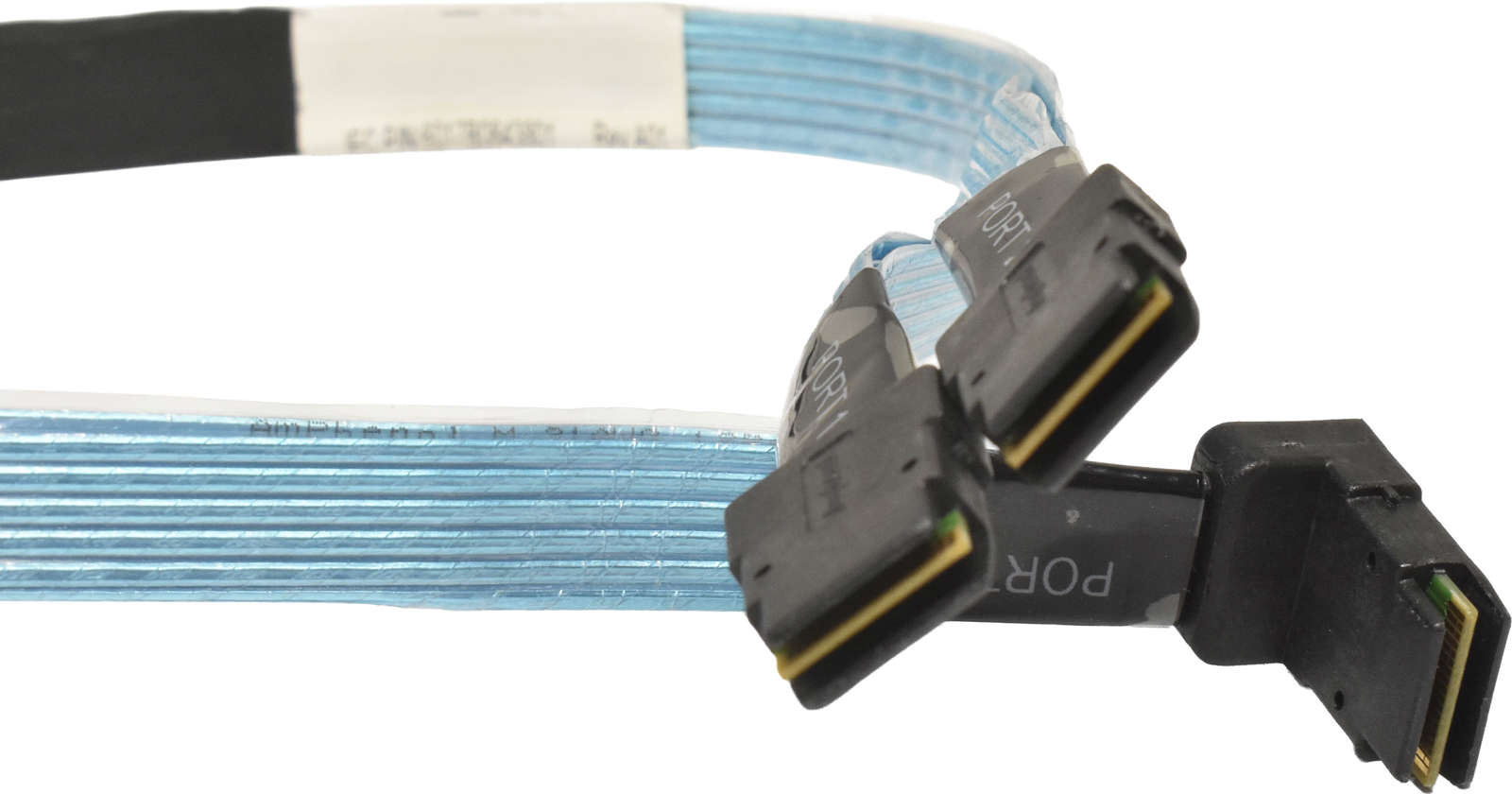 HP-SAS-Kabel-2x-SFF-8087-gerade-2x-SFF-8087-winkel-004.jpg HP SAS Kabel 2x SFF-8087 (gerade) / 2x SFF-8087 (winkel) 80cm für DL360 G9/G10 869662-001 875566-001