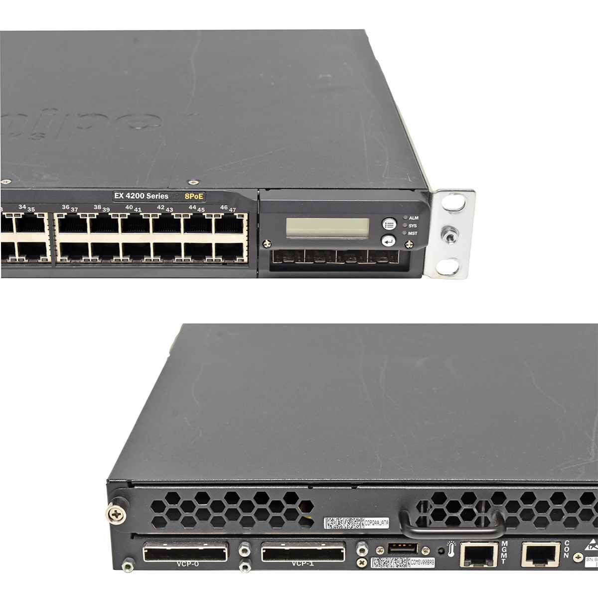 Juniper EX4200-24T 24-Port GE 8-Port PoE +Module 4x1G SFP 1x PSU Juniper EX4200-24T 24-Port GE 8-Port PoE +Module 4x1G SFP 1x PSU