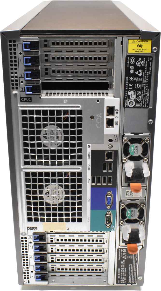 Dell PowerEdge T630 Tower Intel E5-2650 V3 10-Core 3,1GHz 64GB PC4 H730p 18x LFF Bay 3,5