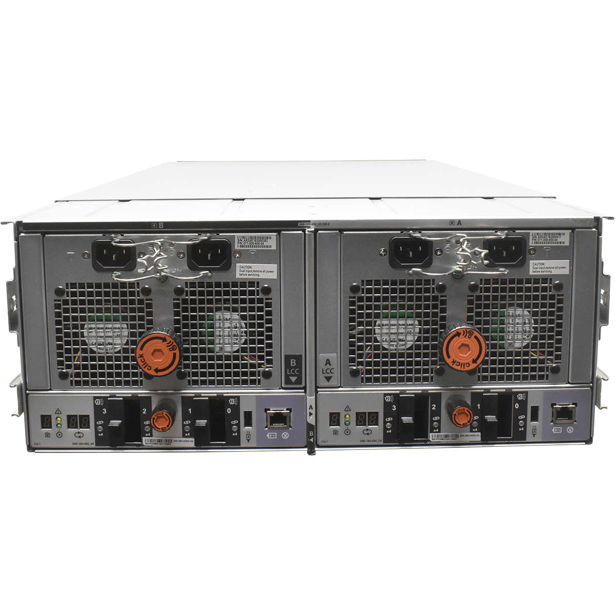 EMC-CYAE-DS60-Storage-2x-CM1-303-284-000D-02-Contr-002.jpg EMC CYAE DS60 Storage 2x CM1 303-284-000D-02 Controller Module 45x HDD Rahmen 60 Bay 3,5"