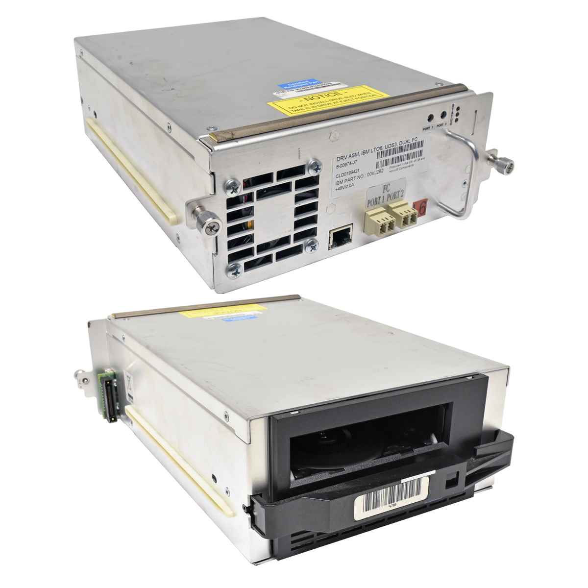 IBM LTO-6 FH FC 8Gb Laufwerk mit Caddy für 3576 TS3310 00VJ292