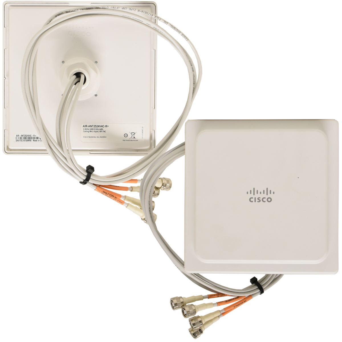 Cisco AIR-ANT2524V4C-R Four-Element, MIMO, Dual-Band Omni-Directional Antenna