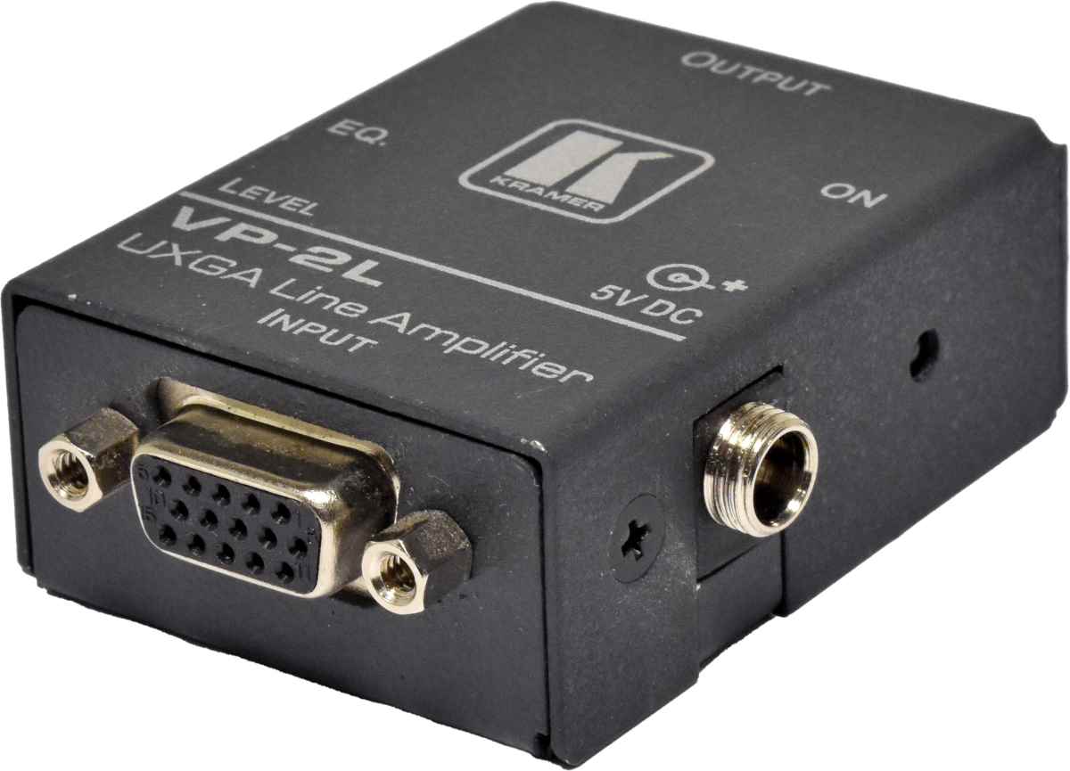 Kramer VP-2L UXGA Line Amplifier no AC Adapter Kramer VP-2L UXGA Line Amplifier no AC Adapter