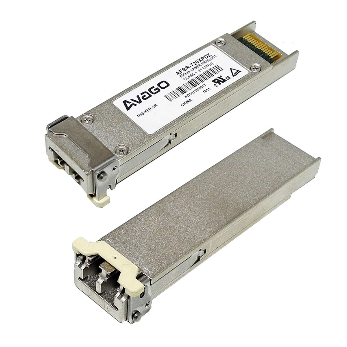 Avago-AFBR-720XPDZ-10G-XFP-SR-Transceiver-300m-MMF-002.jpg Avago AFBR-720XPDZ 10G-XFP-SR Transceiver 300m MMF 850nm