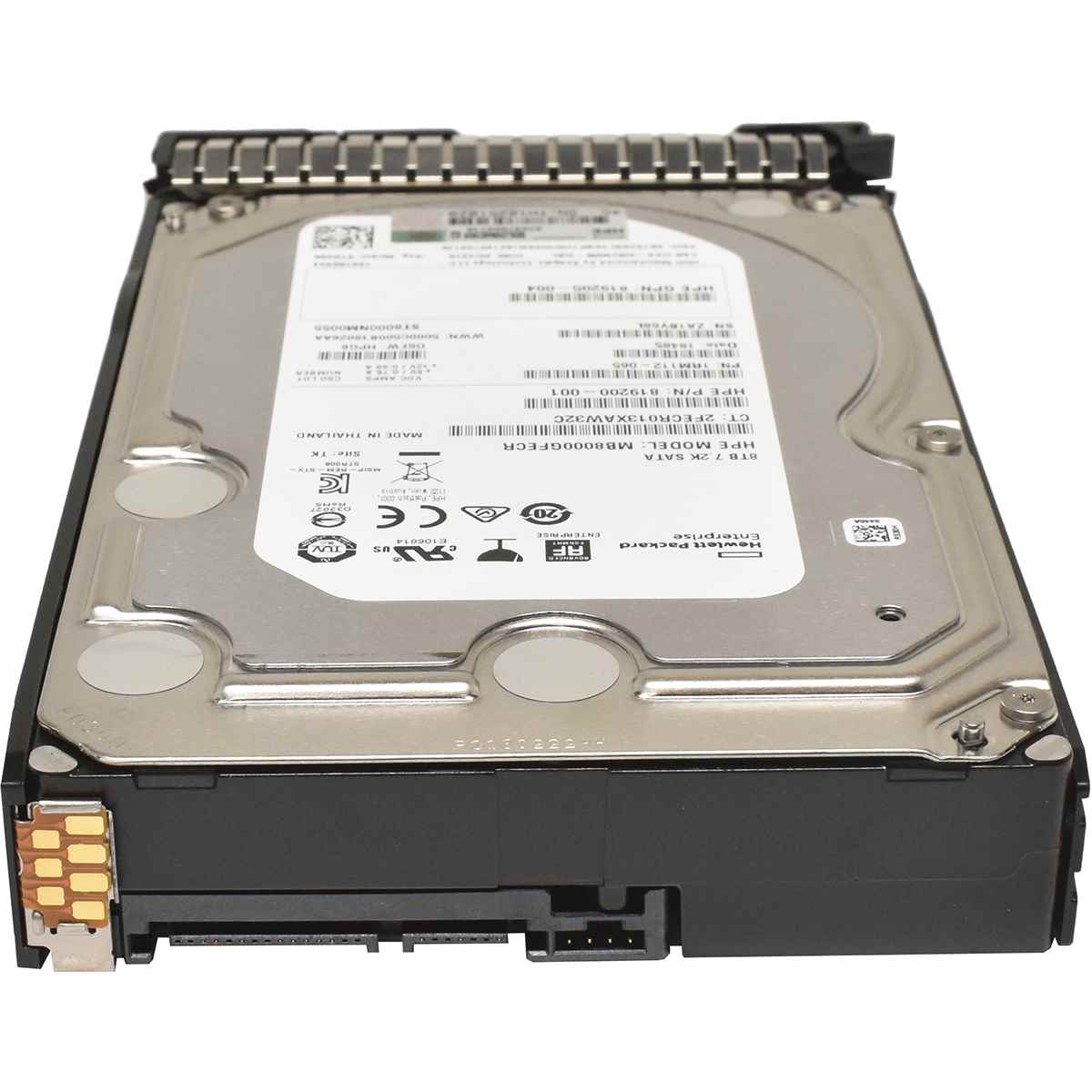 HP 8TB 3.5" 6G 7.2K SATA DS HDD Festplatte P02758-001 819205-004 für G8-G10 Servers mit Rahmen HP 8TB 3.5" 6G 7.2K SATA DS HDD Festplatte P02758-001 819205-004 für G8-G10 Servers mit Rahmen