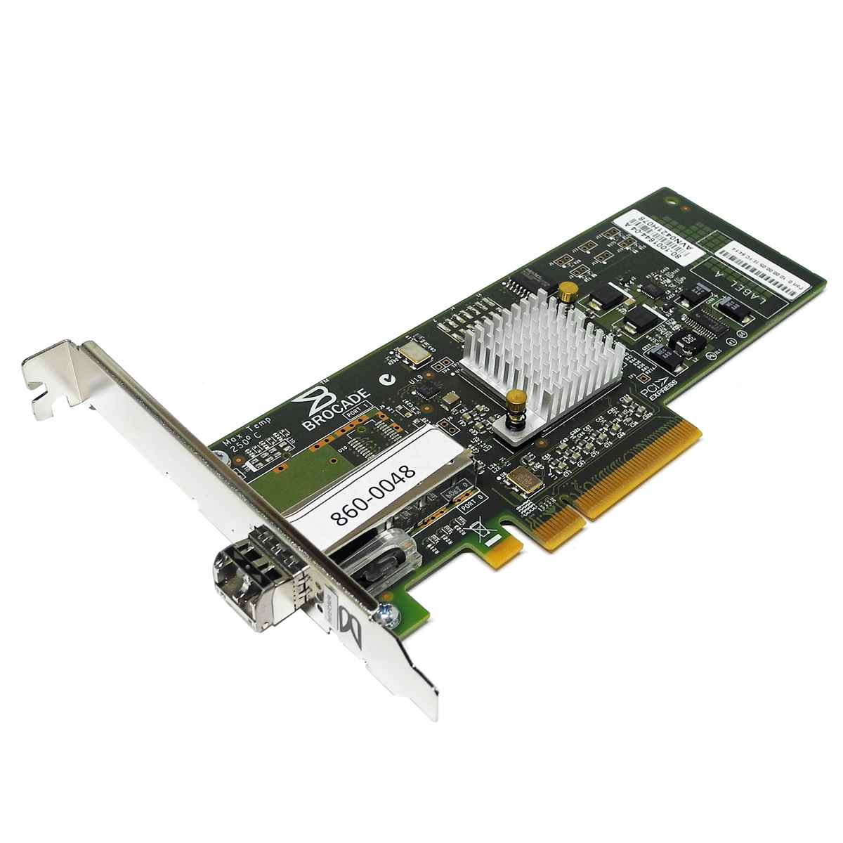 Brocade 815 Single-Port 8Gb FC PCIe x8 Network Adapter 80-1001644-04 +1x SFP+ FP Brocade 815 Single-Port 8Gb FC PCIe x8 Network Adapter 80-1001644-04 +1x SFP+ FP