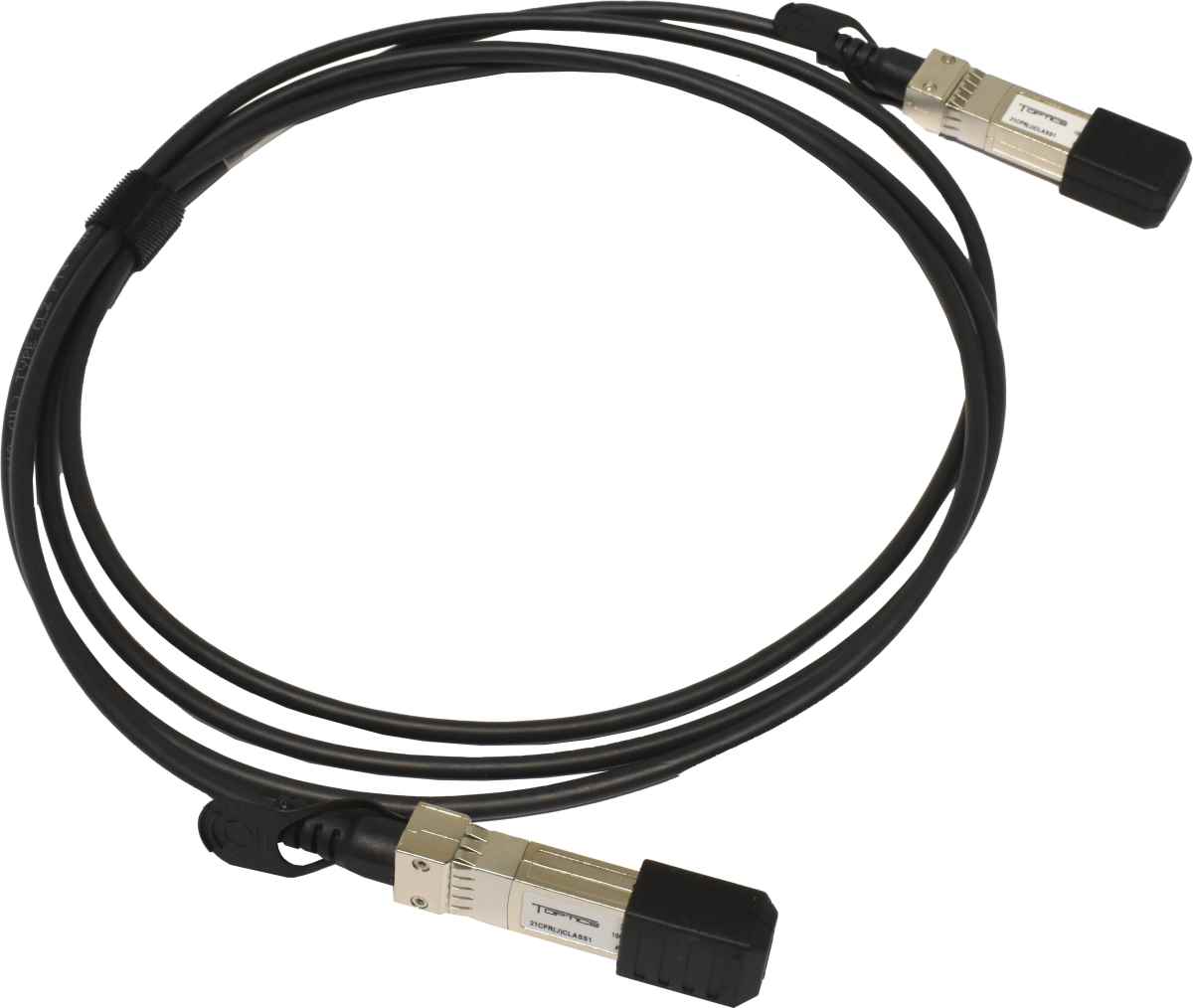 T Optics SFP-H10GB-CU2M-TOP 10Gb SFP+ / SFP+ Twinax Copper Cable 2m NEU T Optics SFP-H10GB-CU2M-TOP 10Gb SFP+ / SFP+ Twinax Copper Cable 2m NEU