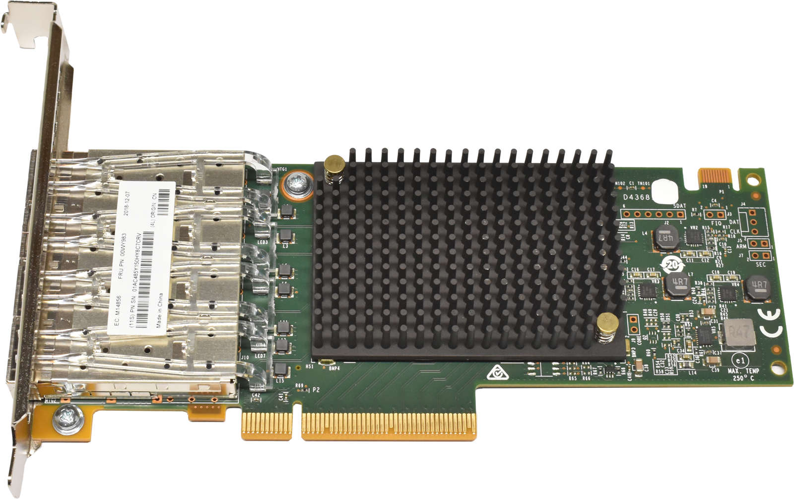 IBM-4-Port-16Gb-FC-SFP-PCIe-x8-Netzwerkkarte-00WY9-003.jpg IBM 4-Port 16Gb FC SFP+ PCIe x8 Netzwerkkarte 00WY983 FP