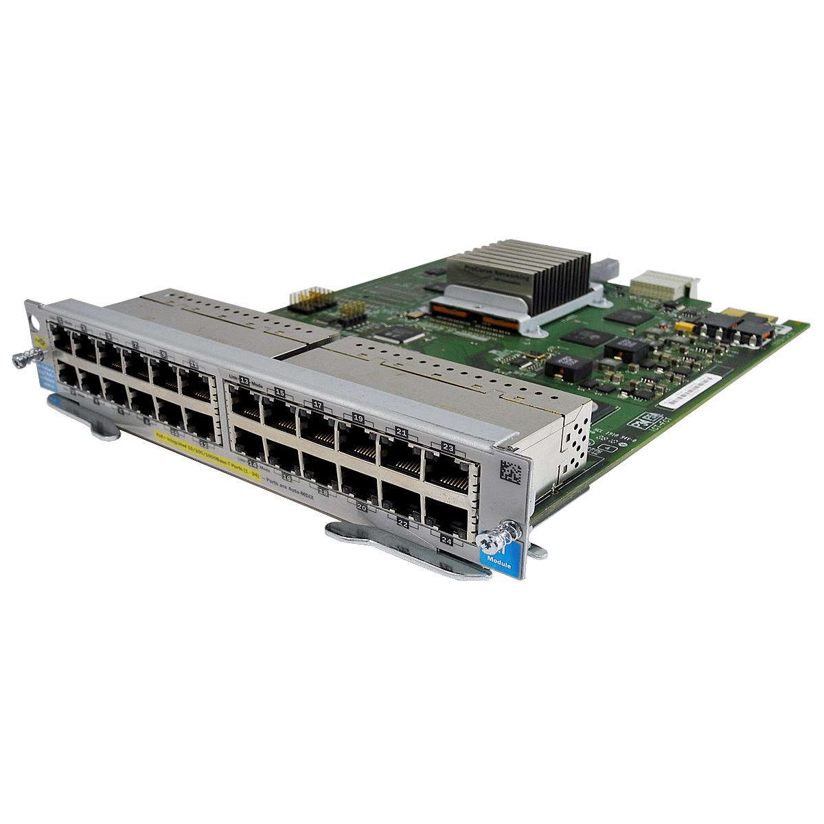 HP ProCurve 24 Port Gigabit PoE+ Module J9307A für Modular Switches zl Series HP ProCurve 24 Port Gigabit PoE+ Module J9307A für Modular Switches zl Series