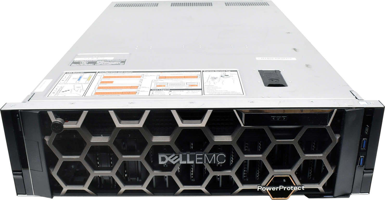 Dell EMC PowerProtect DD9900 System 0 CPU 0RAM 4x FCLGA3647 Calypso Controller