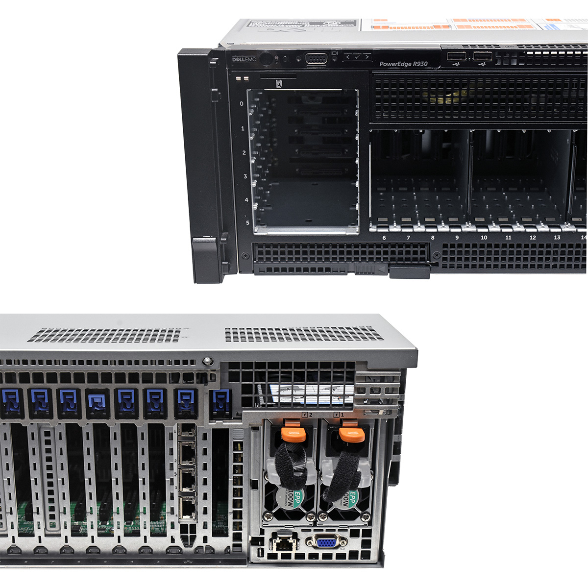 Dell PowerEdge R930 Server 4 x E7-8890 V3 18-Core 0 RAM PERC H730p 24 Bay 2,5" Dell PowerEdge R930 Server 4 x E7-8890 V3 18-Core 0 RAM PERC H730p 24 Bay 2,5"