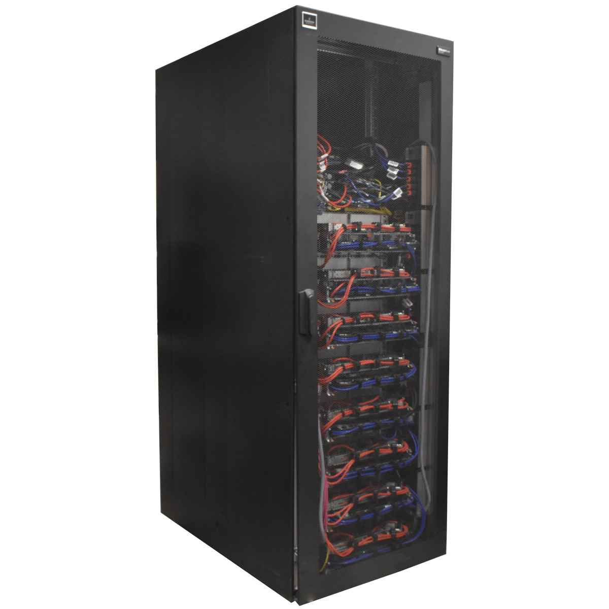 Dell EMC ECS Server Schrank 47U 2x 7050SX-64 + 7040T-48 + 8x VRA60 + 2x 4Node 12x Liebert Emerson MPX BRM-ER PDU Dell EMC ECS Server Schrank 47U 2x 7050SX-64 + 7040T-48 + 8x VRA60 + 2x 4Node 12x Liebert Emerson MPX BRM-ER PDU