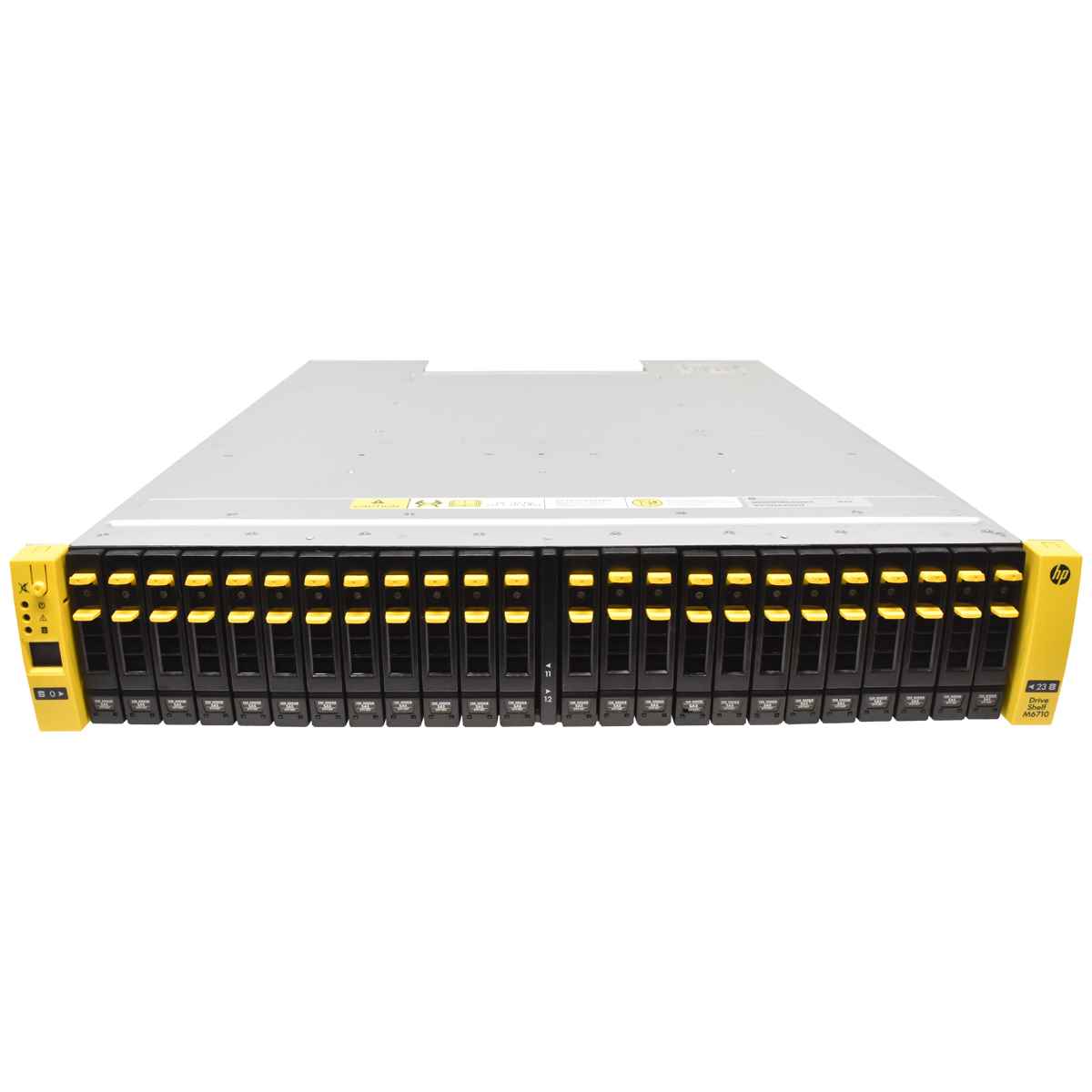 HP Drive Shelf M6710 QR490-63012 24x 300GB HDD 2,5" 2x Controller QR491-04400 2x PSW