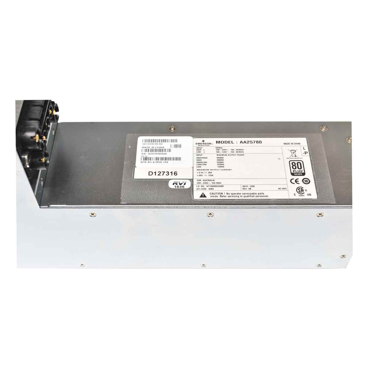 Cisco Emerson Netzteil / Power Supply 6000W N7K-AC-6.0KW PSU für Nexus 7000 Series Cisco Emerson Netzteil / Power Supply 6000W N7K-AC-6.0KW PSU für Nexus 7000 Series