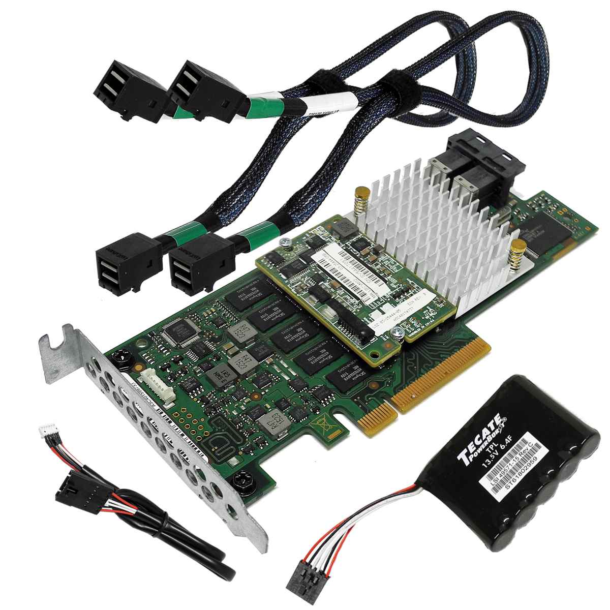 Fujitsu D3216-A13 GS3 LSI MR 9361-8i 12Gb PCIe x8 RAID Controller +MR LSICVM02 +2x Kabel + BBU + Riser Card