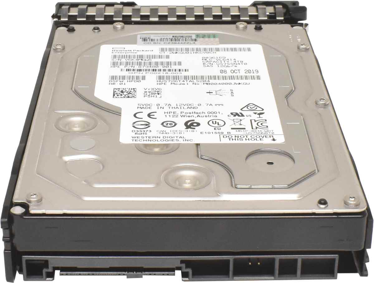 HP 4TB 3.5" 7.2K 12G LFF SAS HDD Festplatte P00670-001 MB004000JWKGU