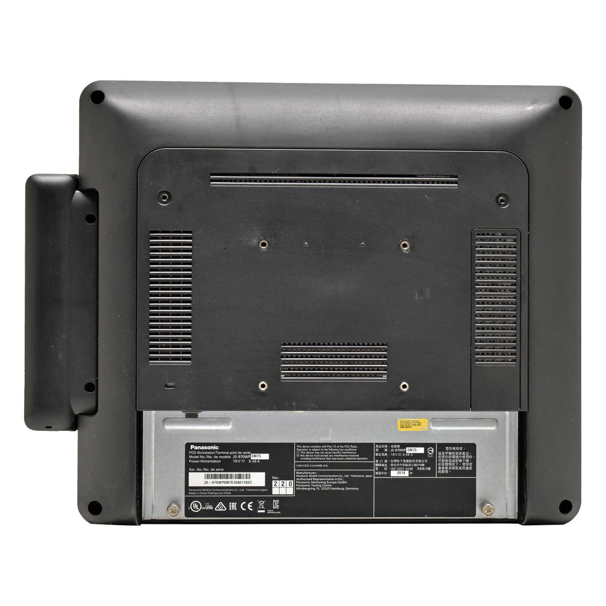 Panasonic JS-970WP POS Workstation G3320TE 2,3GHz CPU 4GB RAM 64GB SSD