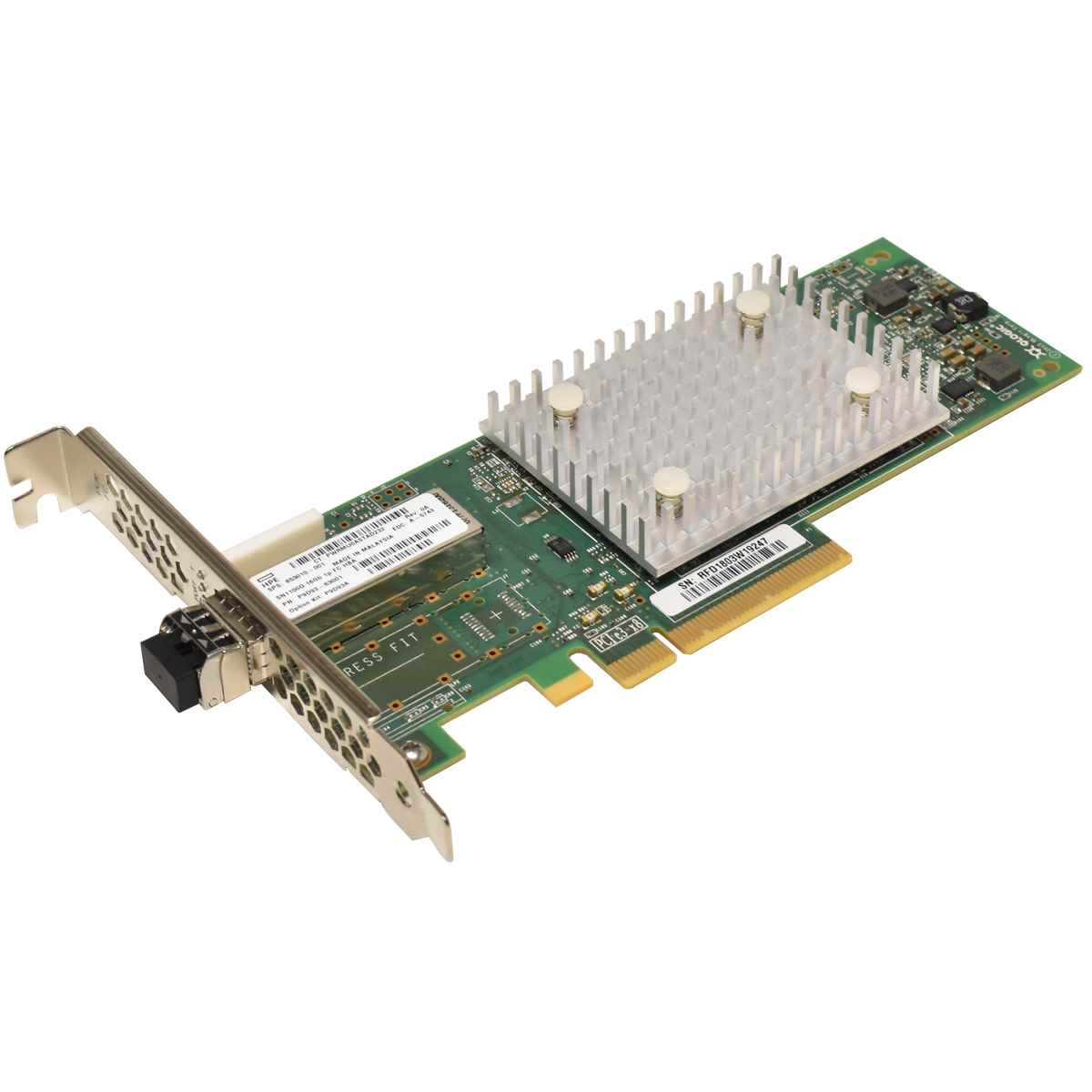 HP Enterprise StoreFabric 853010-001 SN1100Q 16Gb 1-Port PCIe3 Fibre Channel HBA HP Enterprise StoreFabric 853010-001 SN1100Q 16Gb 1-Port PCIe3 Fibre Channel HBA