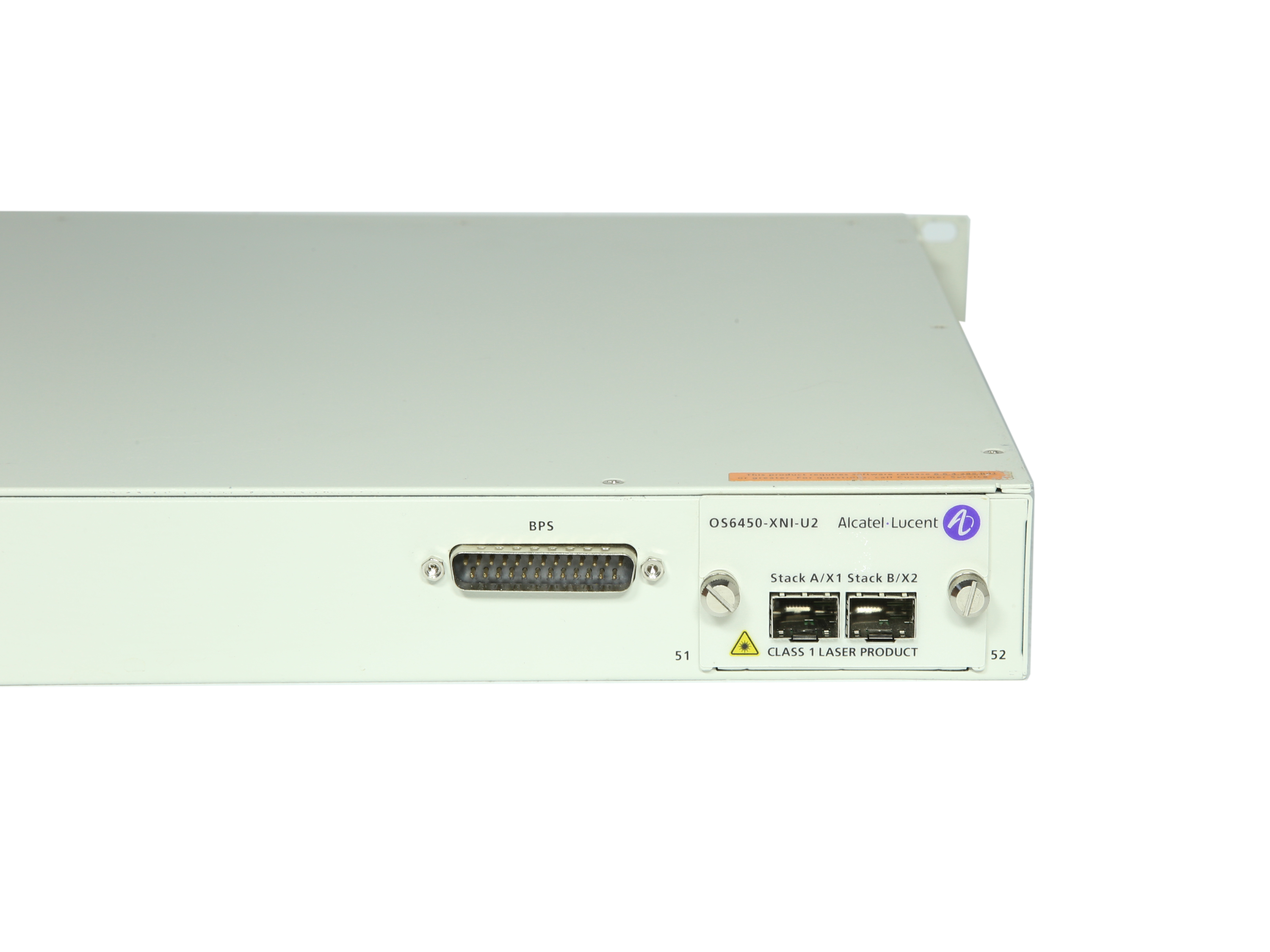 Alcatel-Lucent OS6450-P24 24-Port PoE RJ-45 GE Switch 2xSFP+ 10G Modul OS6450-XNI-U2 +Rack Ears