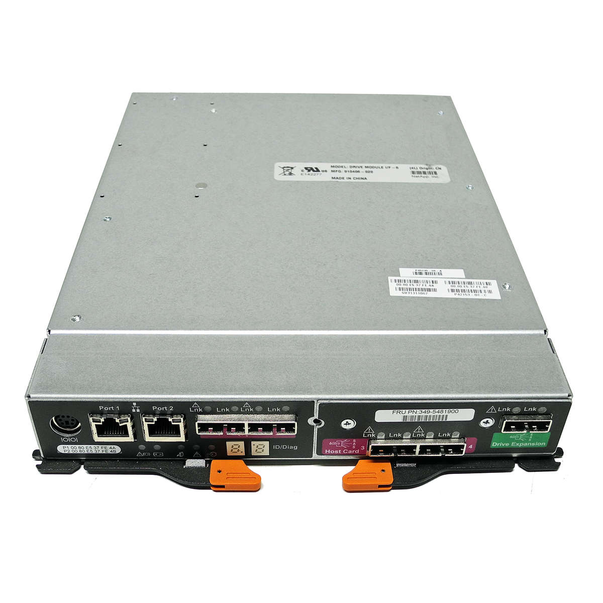 NetApp-P45235-06-Drive-Module-I-F-6-Controller-for-002.jpg NetApp P45235-06 Drive Module I/F-6 Controller for E-2600 Series 349-5481900
