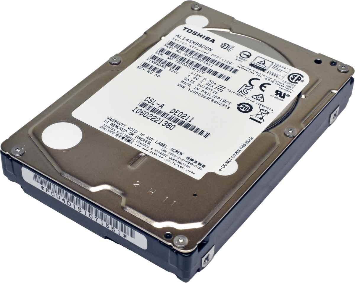 Toshiba AL14SXB90EN HDEAH00FSA51 900GB 12G SAS 2.5" 15K HDD