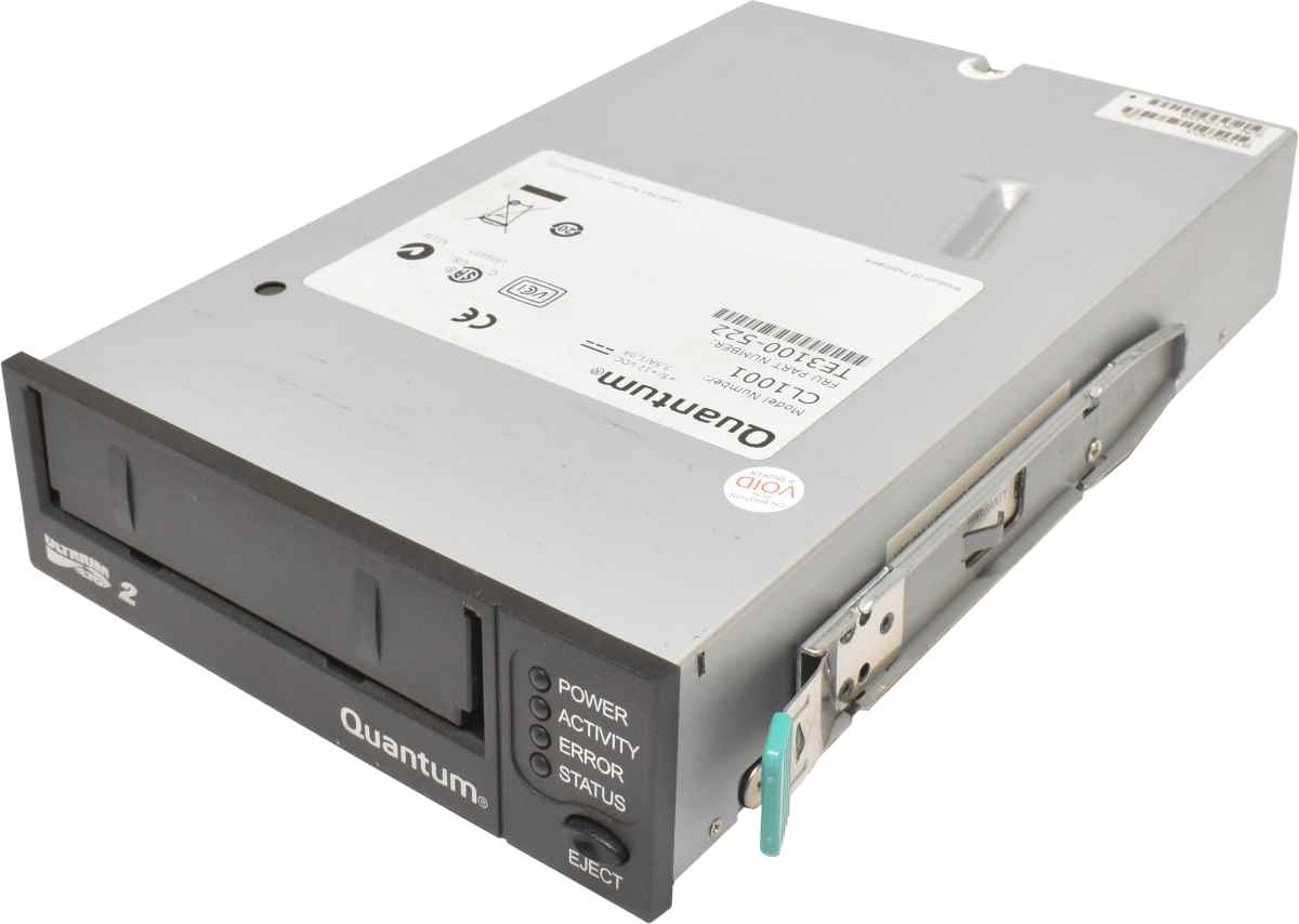 Quantum LTO-2 Ultrium CL1001 Tape Drive / Bandlaufwerk TE3100-522