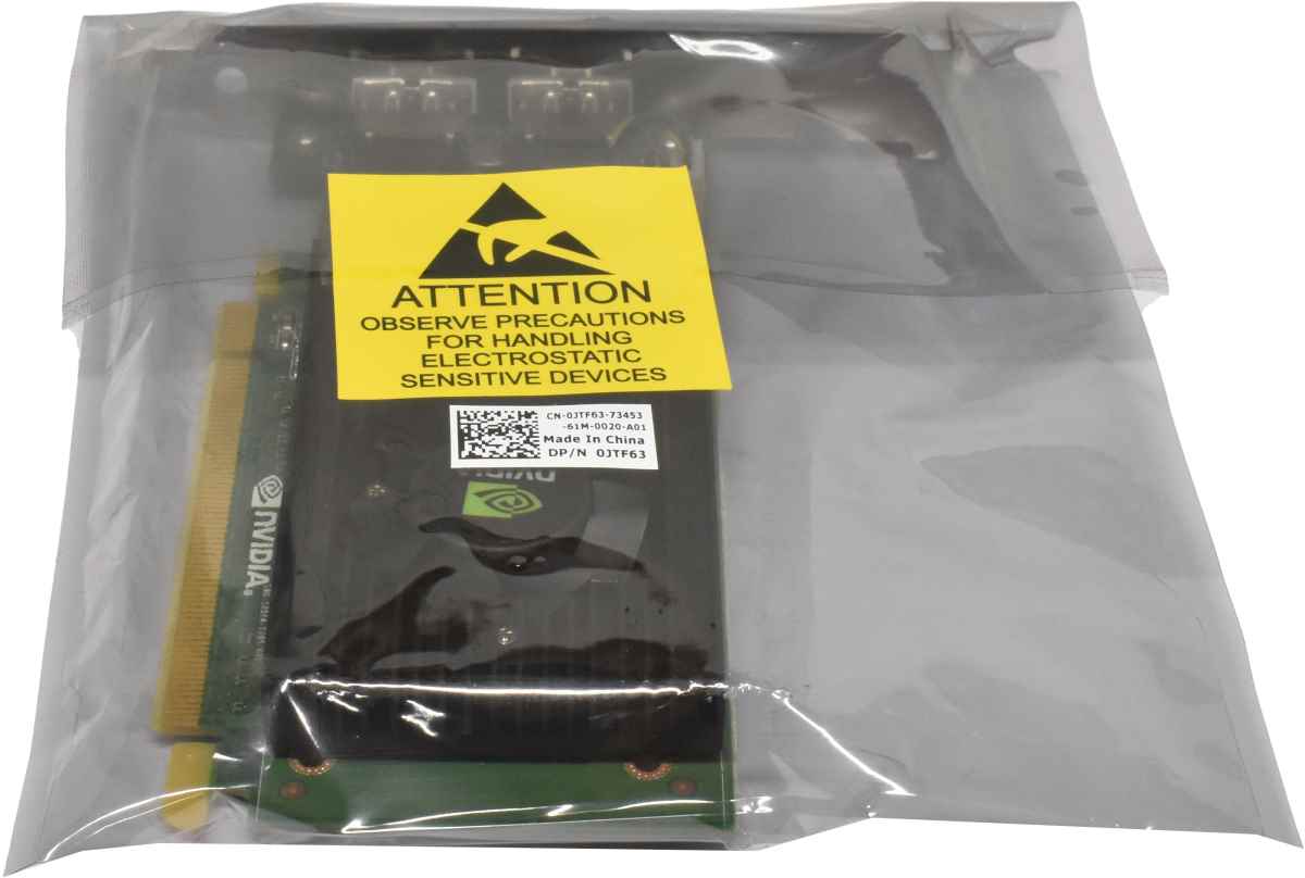 Dell NVidia NVS 310 0JTF63 Graphics Card 512MB SDDR3 PCIe 2.0 x16 2x DP NEU