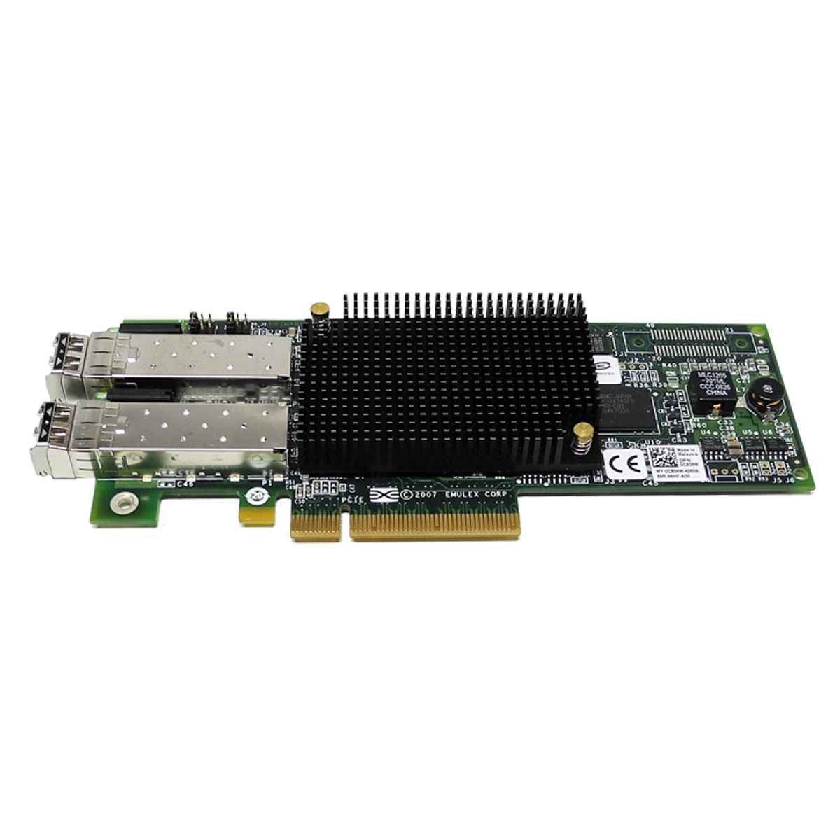 IBM / Emulex LPE12002 2-Port 8Gb PCIe x8 FC Server Adapter 10N9824 +2x 8Gb SFP+ IBM / Emulex LPE12002 2-Port 8Gb PCIe x8 FC Server Adapter 10N9824 +2x 8Gb SFP+