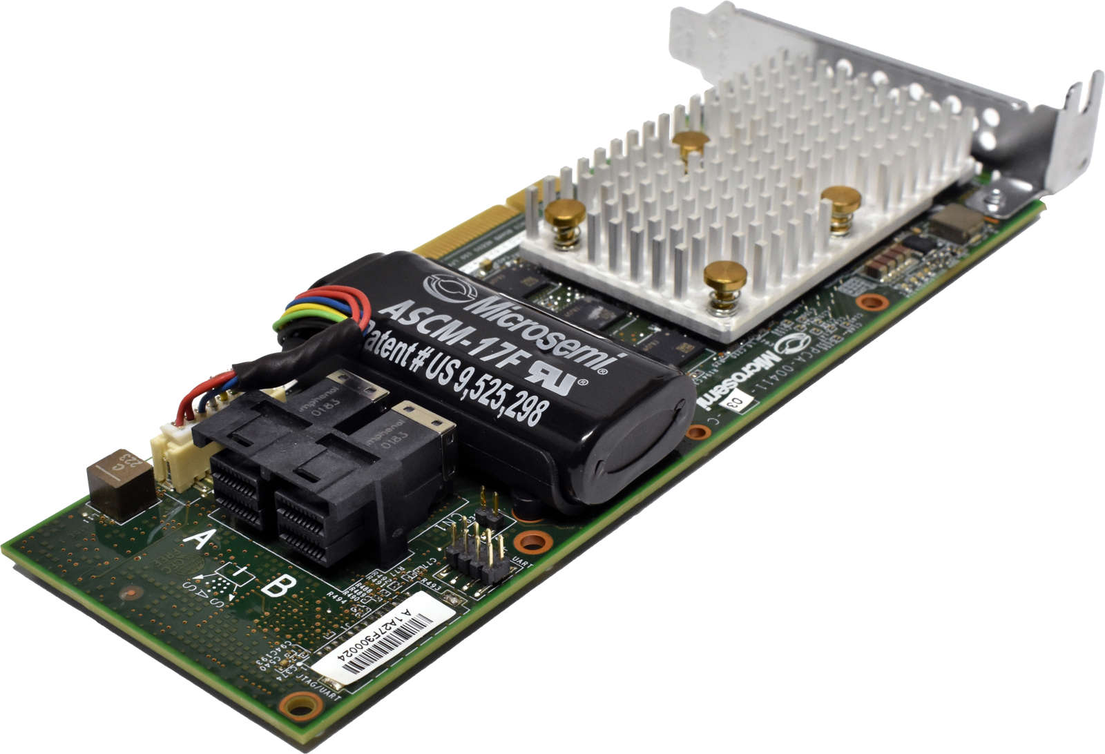 Dell-Microsemi-0J2TW5-SmartRAID-3162-8i-e-12G-Mini-002.jpg Dell Microsemi 0J2TW5 SmartRAID 3162-8i/e 12G MiniSAS HD RAID Controller 2 x SFF-8643 LP