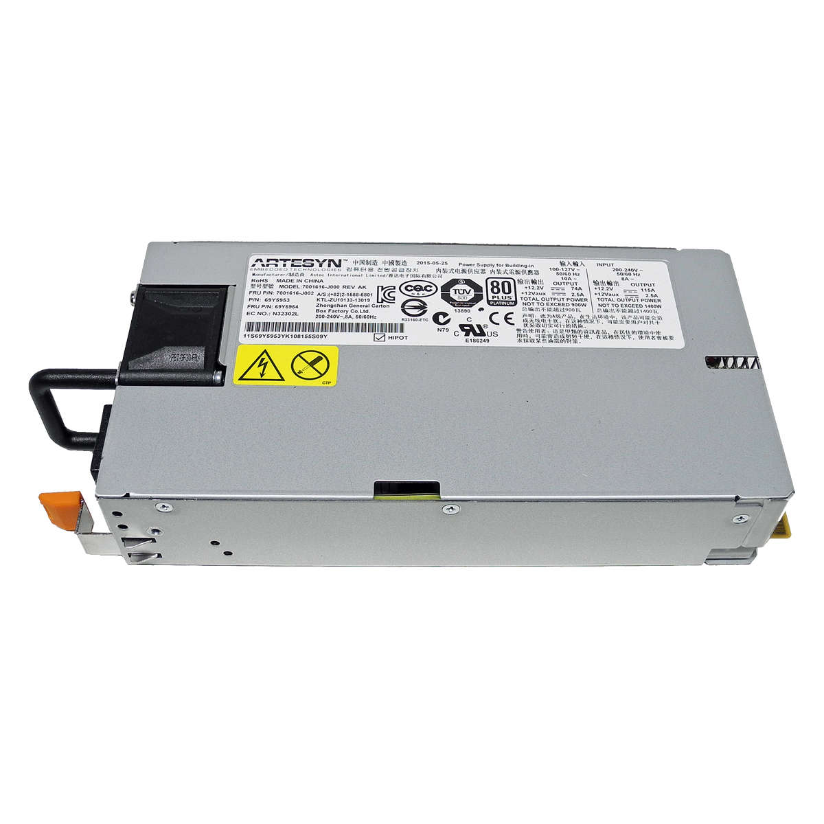 IBM-Delta-Power-Supply-DPS-1400BB-1400W-System-x38-002.jpg IBM Delta Power Supply DPS-1400BB 1400W System x3850 X6 /x3950 X6 69Y5955 / 69Y5956