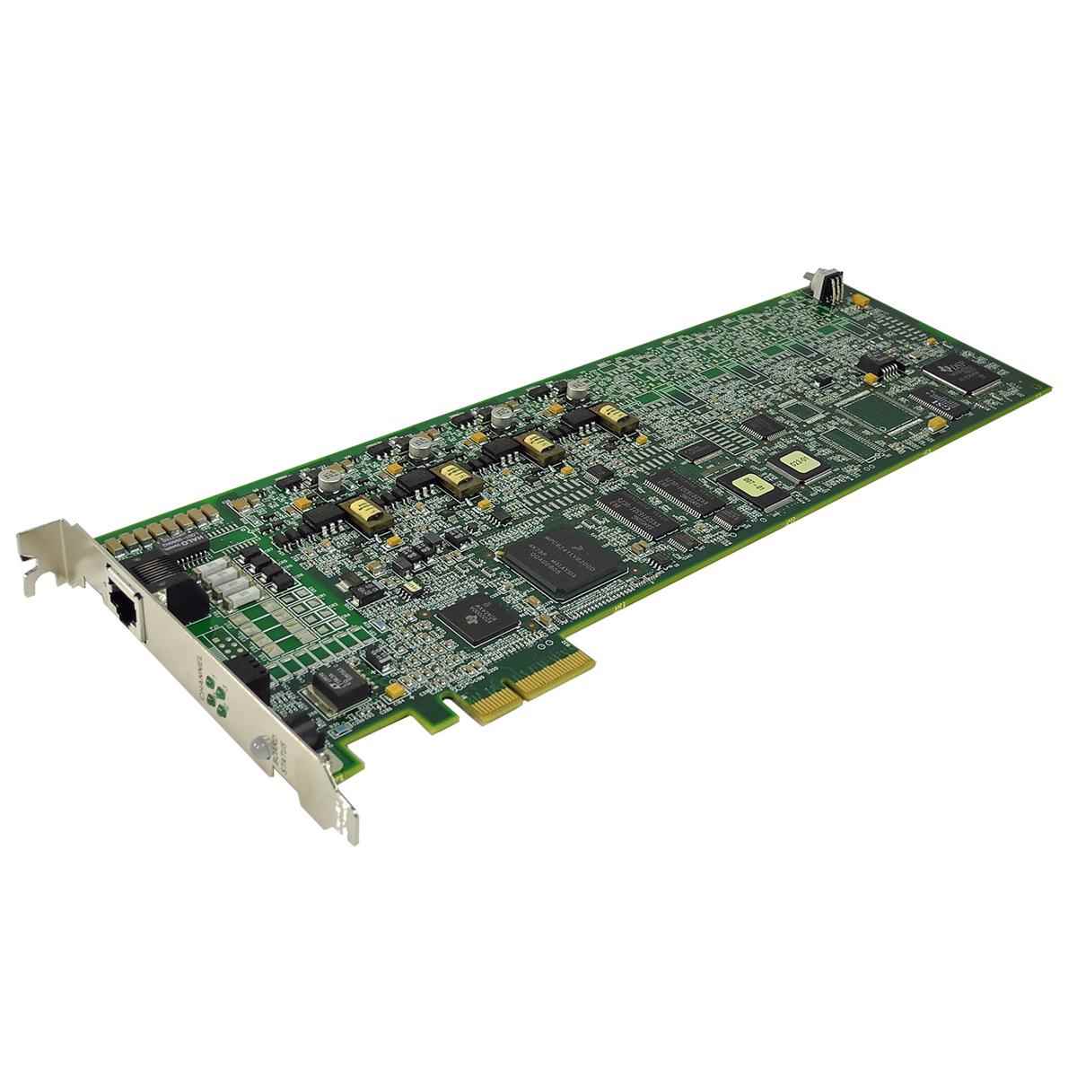 Brooktrout TR1034+E4-4L-R PCIe x4 Combi Voice/Fax/Data Board MPN: 901-007-09 Brooktrout TR1034+E4-4L-R PCIe x4 Combi Voice/Fax/Data Board MPN: 901-007-09