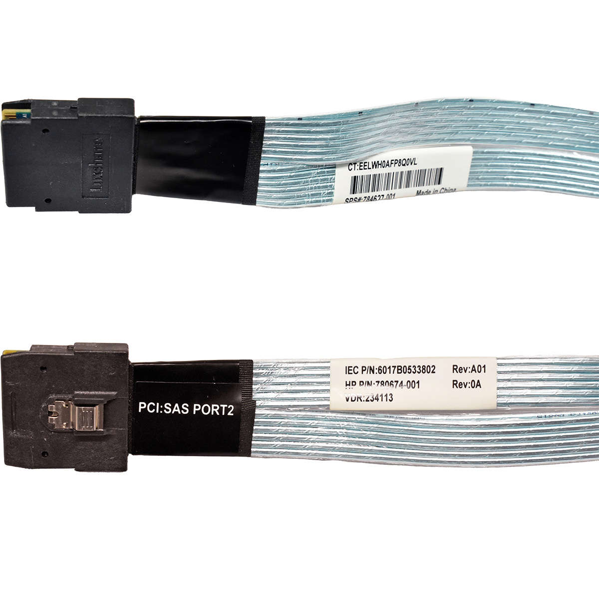 HP ProLiant DL380 G9 MiniSAS Cable 2x SFF-8087 - SAS double-wide 780674-001 784627-001