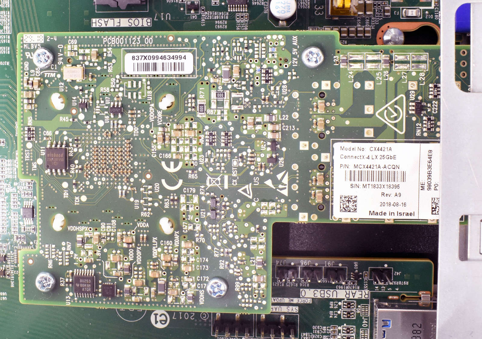 Aliserver Foxconn R2-1219R-TH Thor04-2U 2x LGA-3647 2x 25Gbe 2x SFP+ 2x Kühler 2 Port NVMe Card ohne Backplane