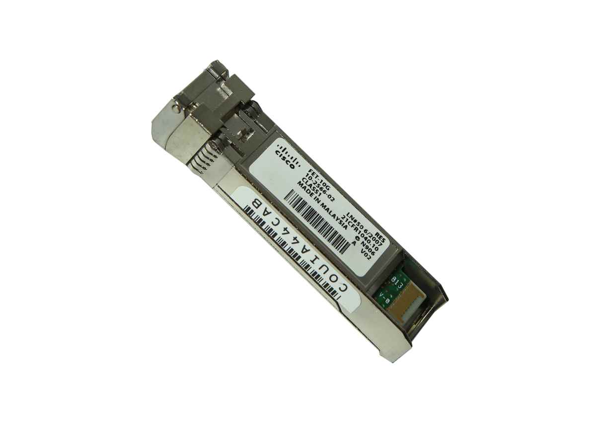 10x Cisco original FET-10G SFP+ 10Gb Transceivers 10-2566-02 COUIA44CAB