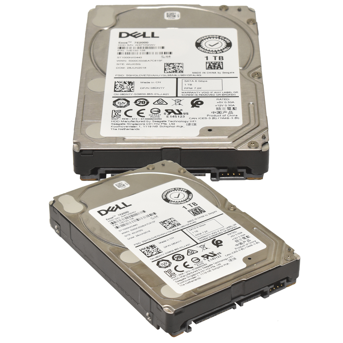 Dell Exos 1TB 2.5" 7.2K 6G SATA HDD Festplatte 08DN1Y PowerEdge R740