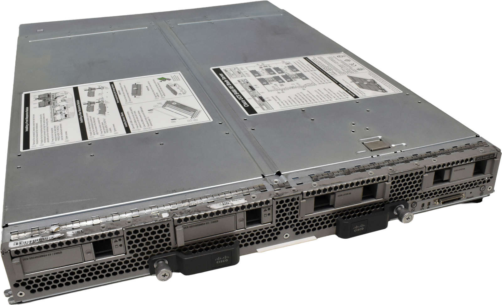 Cisco-UCS-B480-M5-Blade-Server-4x-Heatsink-UCS-VIC-004.jpg Cisco UCS B480 M5 Blade Server 4x Heatsink UCS-VIC-M83-8P V02 UCSB-MLOM-40G-03 V04