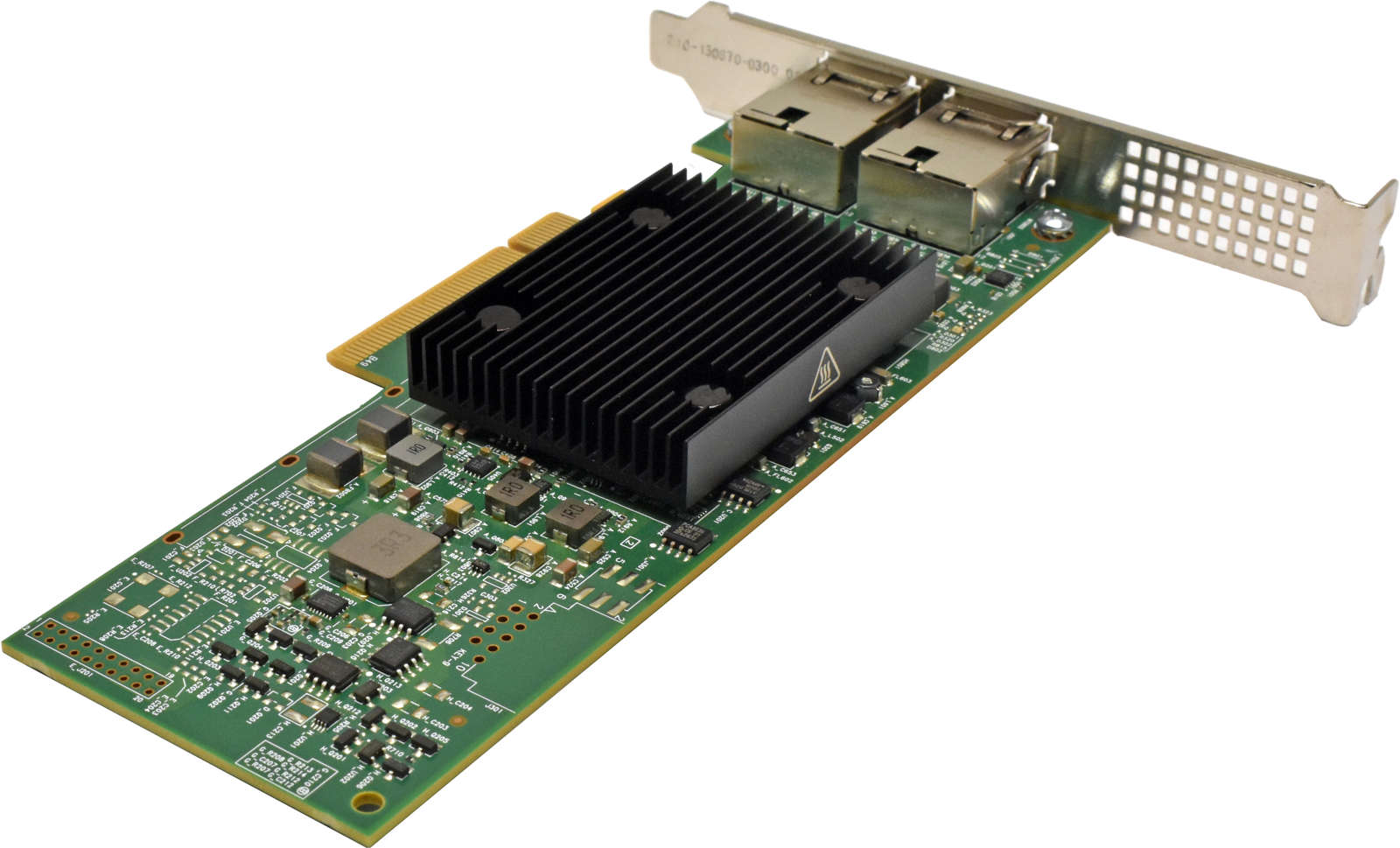 HP-Broadcom-535T-Adapter-815669-001-BCM957416A4160-002.jpg HP Broadcom 535T Adapter 815669-001 BCM957416A4160 Dual-Port RJ-45 10GE NIC PCIe 3.0 x8 FP