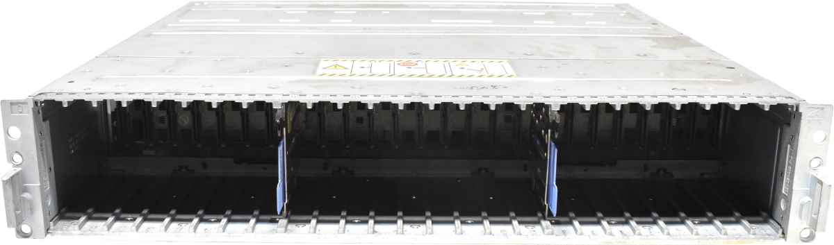 EMC VNXe 1600 Storage Chassis BPE25 25x SFF Zoll 2x PSU 6X Fan