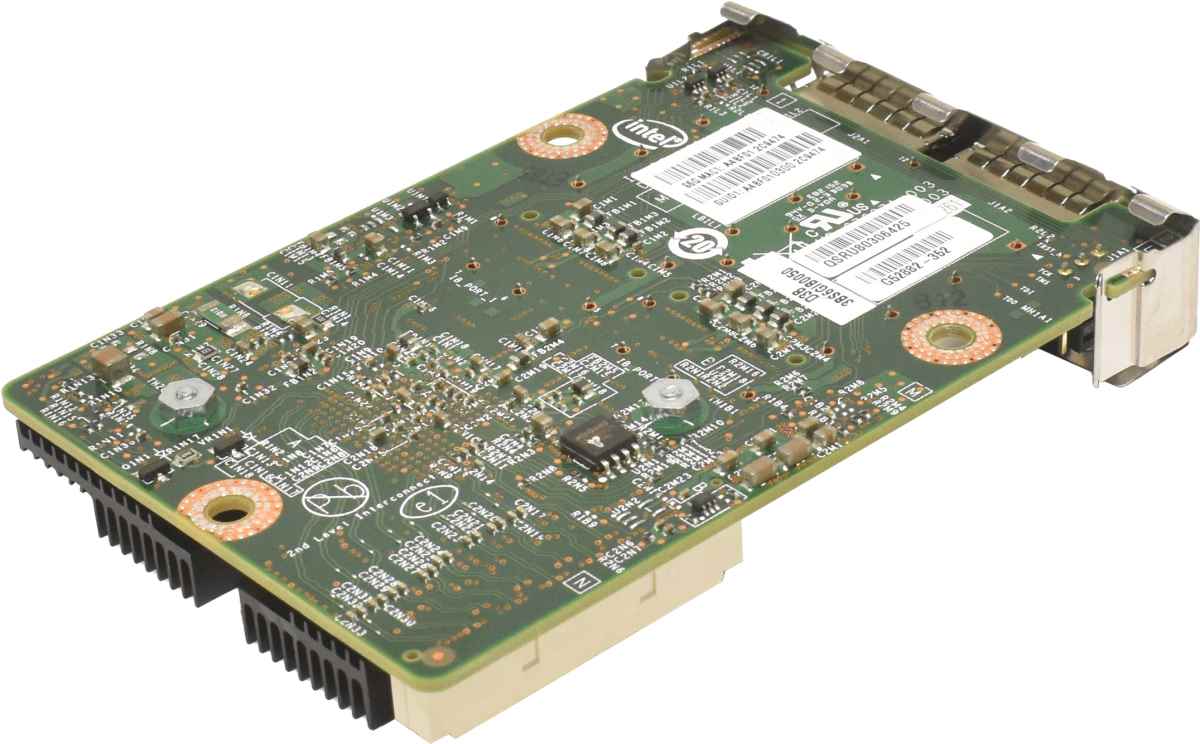 Intel G52882-352 Dual-Port QSFP Network Riser Card PBA Intel G52882-352 Dual-Port QSFP Network Riser Card PBA