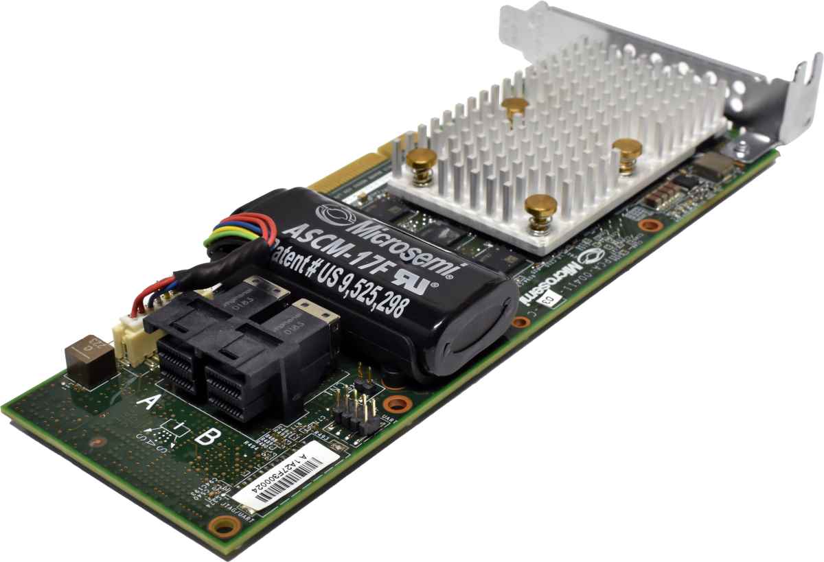 Dell Microsemi 0J2TW5 SmartRAID 3162-8i/e 12G MiniSAS HD RAID Controller 2 x SFF-8643 LP