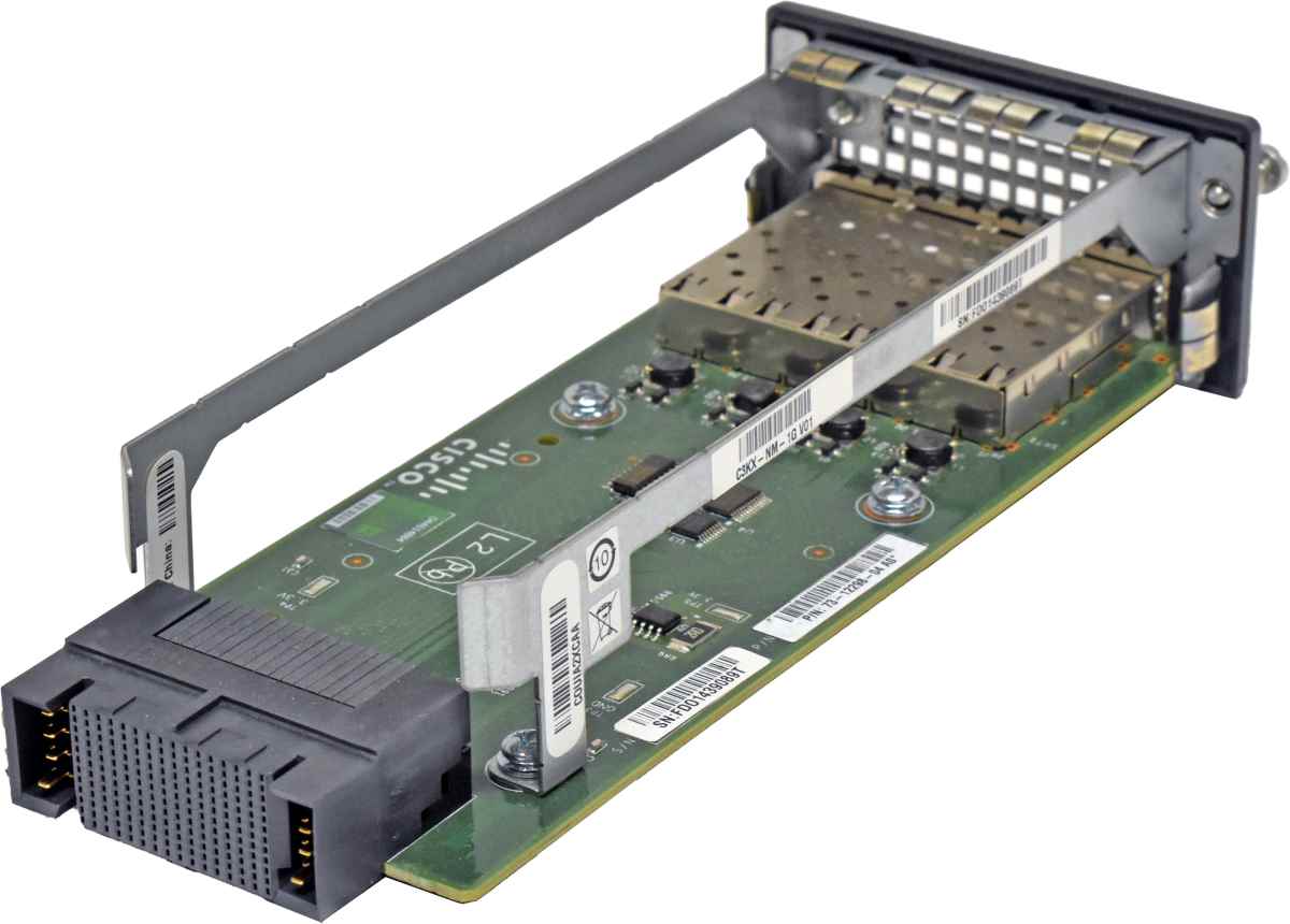Cisco C3KX-NM-1G 73-12298-04 1GBE Network Module For 3560X/3750 Cisco C3KX-NM-1G 73-12298-04 1GBE Network Module For 3560X/3750