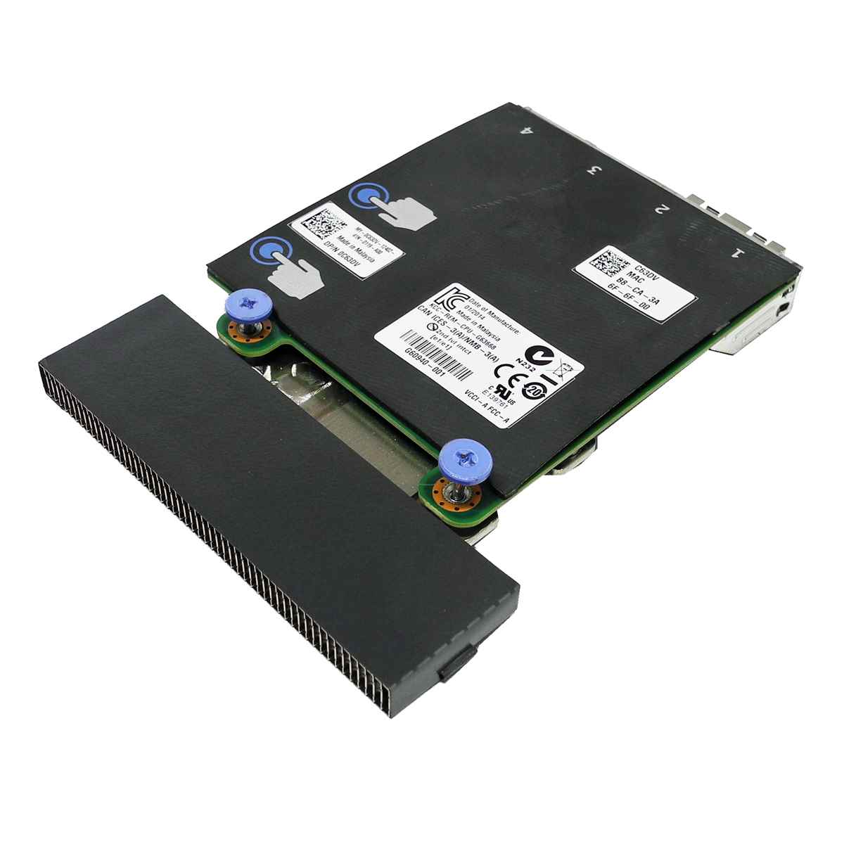 DELL Intel I350/X520 Quad Port 2x10GbE + 2x1GbE Network Daughter Card 0C63DV R630 R730 R620 R720 DELL Intel I350/X710 Quad Port 2x10GbE + 2x1GbE Network Daughter Card 06VDPG R630 R730