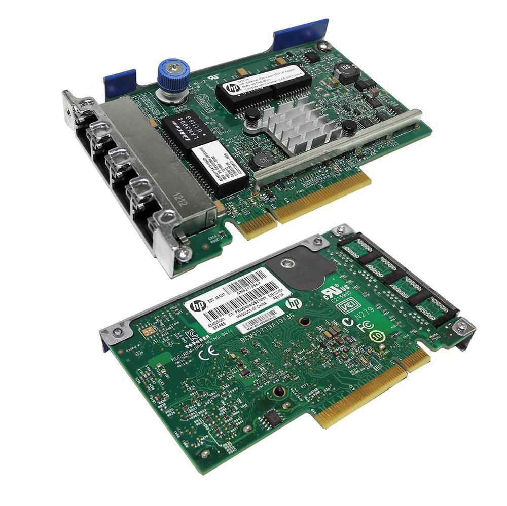 HP 331FLR 4-Port PCIe x8 Gigabit Ethernet Network Adapter 629133-001 634025-001 HP 331FLR 4-Port PCIe x8 Gigabit Ethernet Network Adapter 629133-001 634025-001