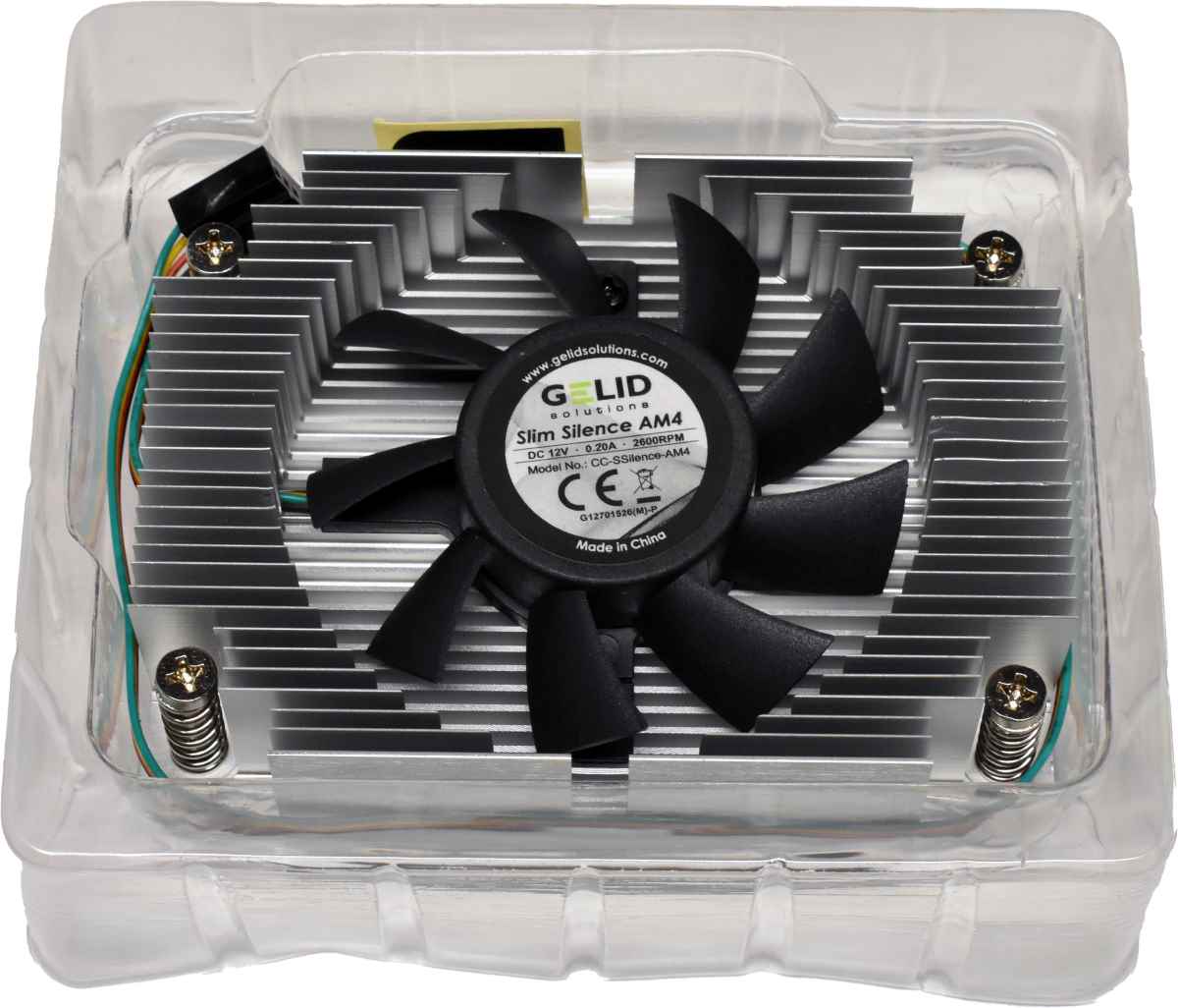 Gelid 1U Lo Profile Kühler Universal AM 4 CPU für AM4 Board NEU/NEW