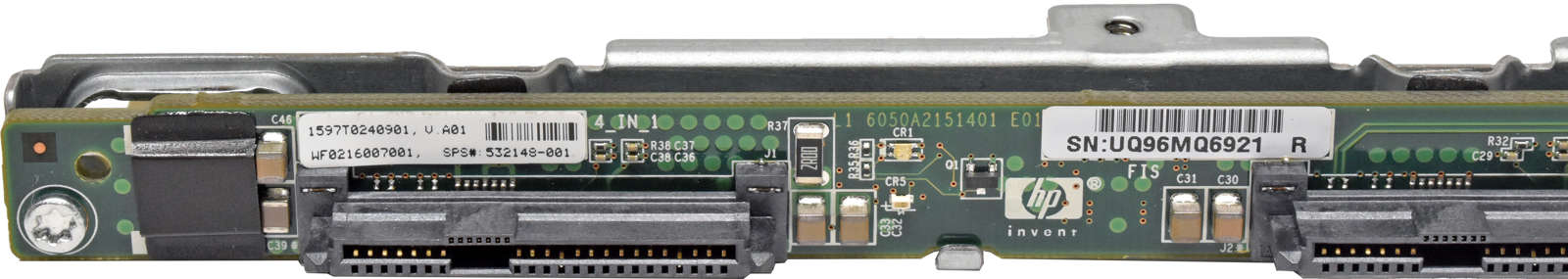 HP-ProLiant-DL360-G6-G7-SAS-Backplane-506648-001-5-004.jpg HP ProLiant DL360 G6 G7 SAS Backplane 506648-001 532148-001